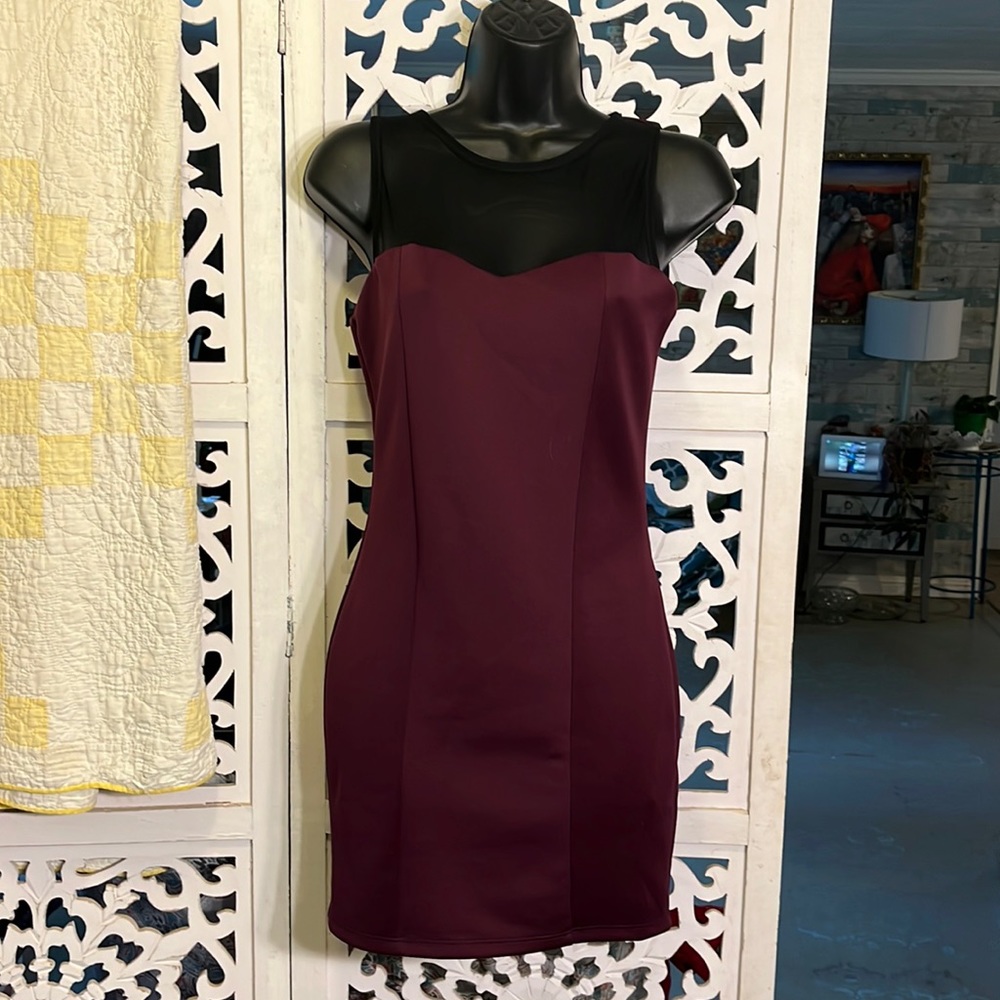 arancia-stunning mauve mini dress. Small